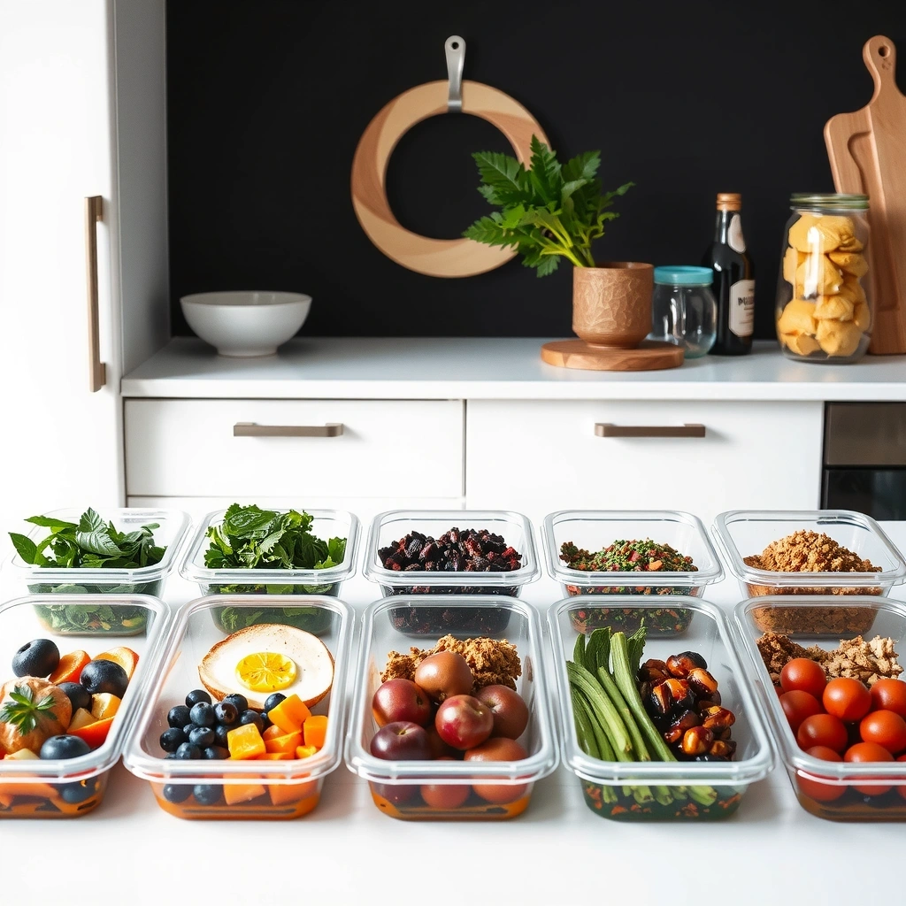 Planificarea meselor sănătoase pentru întreaga săptămână